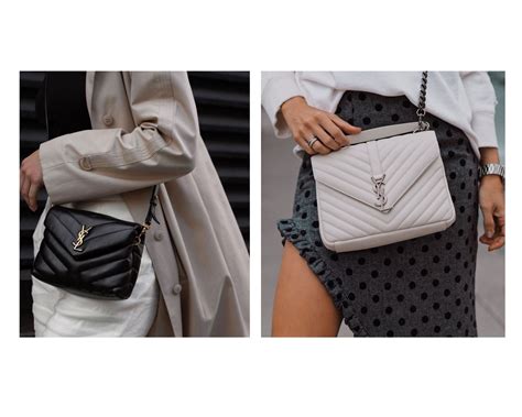 ysl collage|ysl college bag vs loulou.